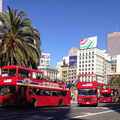 San Francisco: San Francisco Evening Bus Tour (all 20 stops, 4pm start)