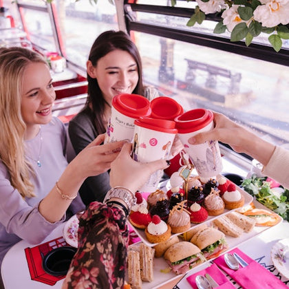 Brigit's Bakery London: Afternoon Tea + Cocktail Bus Tour