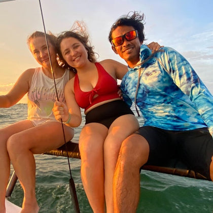 Fun memories with friends and loved ones, golden hour makes for amazing pictures!