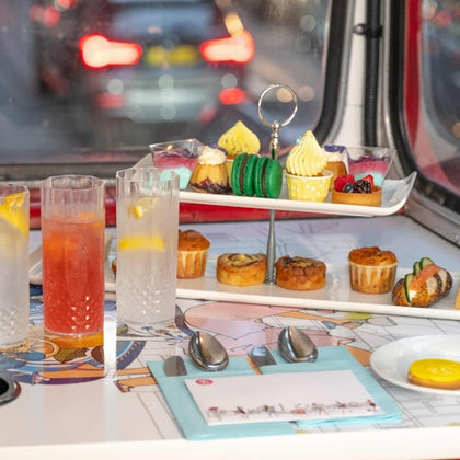Brigit's Bakery London: Afternoon Tea + Cocktail Bus Tour