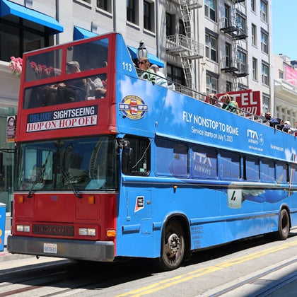 San Francisco: San Francisco Evening Bus Tour (all 20 stops, 4pm start)