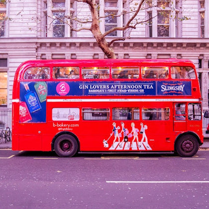 Brigit's Bakery London: Afternoon Tea + Cocktail Bus Tour