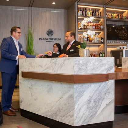 Plaza Premium Lounge at Dallas Fort Worth International Airport