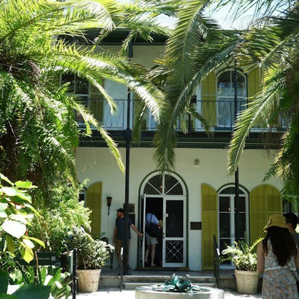 Ernest Hemingway's House is located in Downtown Key West