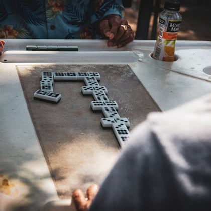 Find out why you can't join a dominoes game and play with locals even if you want to