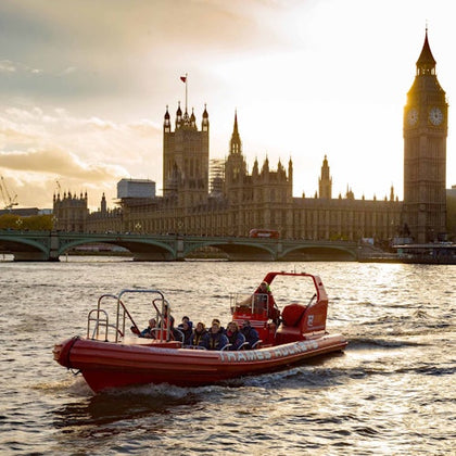 Experience London like never before as you cruise through the city after dark 