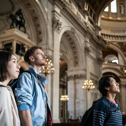 Inside St Paul's Cathedral