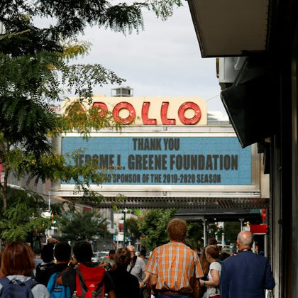 An iconic snapshot of the legendary Apollo Theater