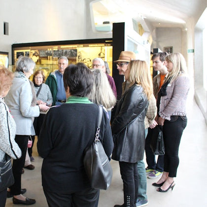 Group tour of Holocaust Museum LA