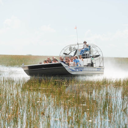 Everglades: 40-Minute Airboat Ride & Animal Sanctuary Admission