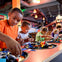 children playing with lego at the LEGOLAND discovery centre in chicago