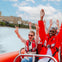 Fly across the Thames at 35mph on a Thames Rockets London speedboat 