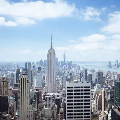 New York City skyline from the Top of the Rock