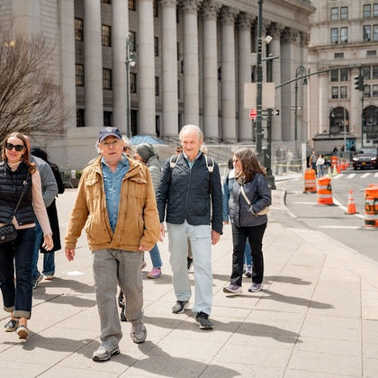 Discovering the famous NYC Courthouses along the way.