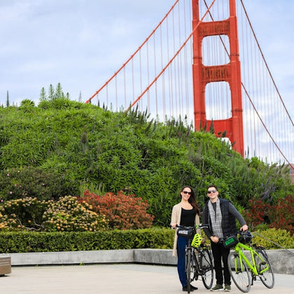 Guests stop for a photo opportunity