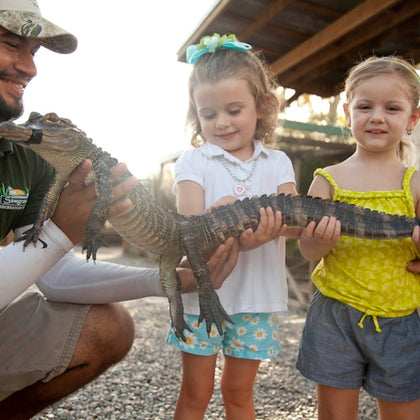 Everglades: 40-Minute Airboat Ride & Animal Sanctuary Admission