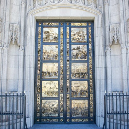 Ghiberti doors at Grace Cathedral