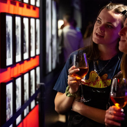 The only NYC museum where you can take your drinks with you inside the museum exhibitions!