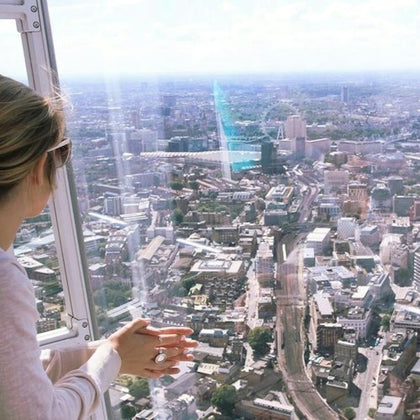 Incredible views across the city