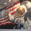 A mural found inside the NASA Johnson Space Center.