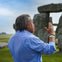 A guide at Stonehenge