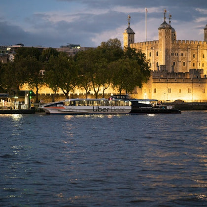 Illuminated Tower of London
