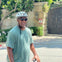 Quick photo stop outside of Michel Jacksons house where he passed away
