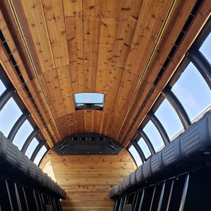 Barrel Bus Interior