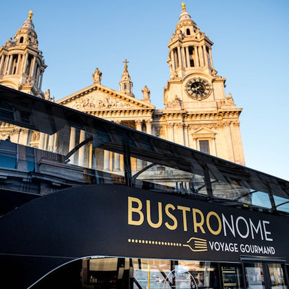 London: 4-Course Lunch on a Panaromic Bus Tour by Bustronome