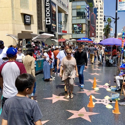 The Walk of Fame!