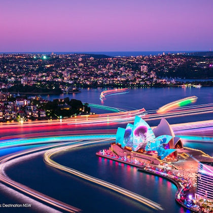 Sydney: Vivid Sydney Night Cruise