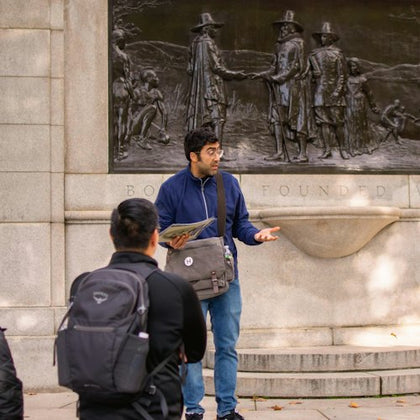 Our team of professional guides make history come alive as a chronological story, with visuals.