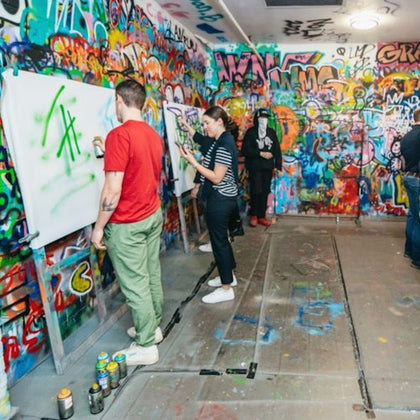 Spray painting workshop