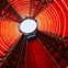 Inside the chimney