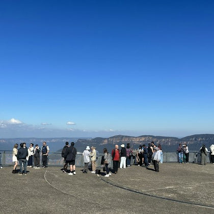 Enjoy the incredible views at the less crowded Cahill's Lookout
