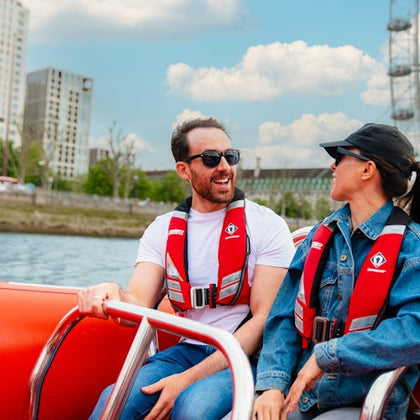 Hop aboard London's #1 speedboats at the iconic London Eye Pier