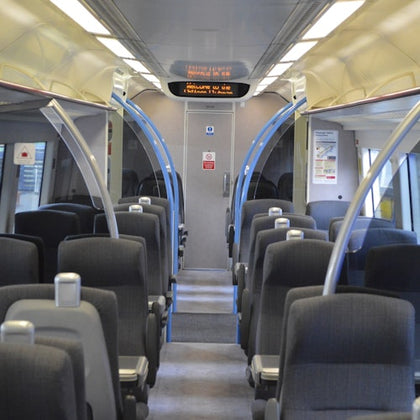 Train interior