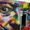 Bright street mural