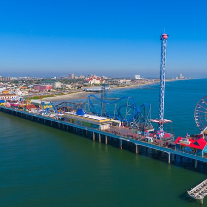 Galveston Island Historic Pleasure Pier: All Day Ride Pass