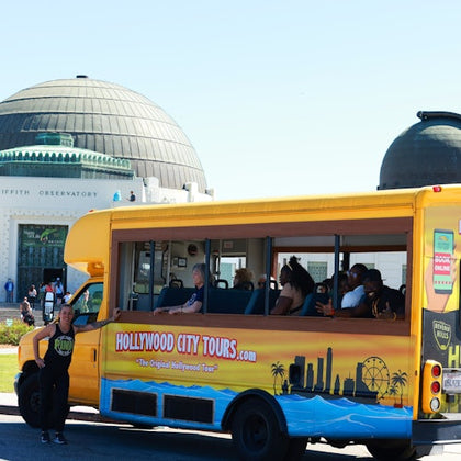 Los Angeles: Guided Open-Air Bus Tour
