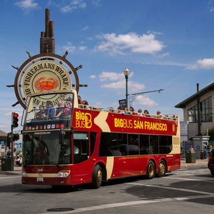 1-Day Hop on Hop off Bus + San Francisco Bay Cruise