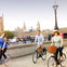 Ride past Big Ben and the Houses of Parliament.
