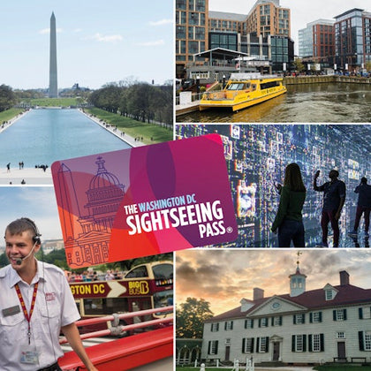 The Washington DC Sightseeing Flex Pass: Choice of 2 - 6 Attractions