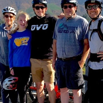 Group shot with view