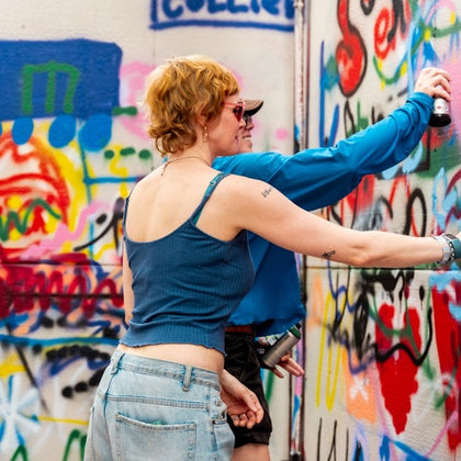 Spray painting experiences.