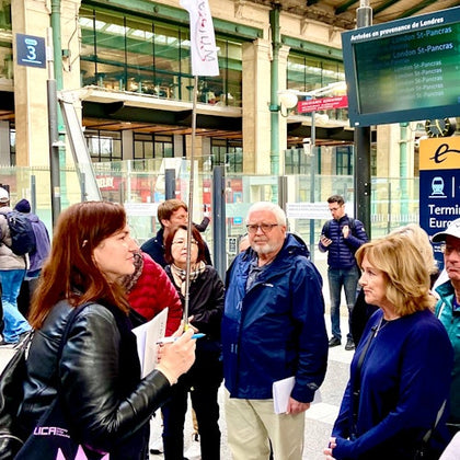 Escorted tour of Paris