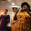 A mesmerizing photo capturing a gospel choir passionately singing, filling the air with soulful melodies.
