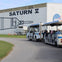 NASA's "Rocket Park" Tram Tour offers a view of the amazing Saturn V rocket