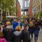 Street view of group in Brooklyn, Bronx, Queens Bus Tour