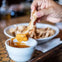 Crispy breaded chicken